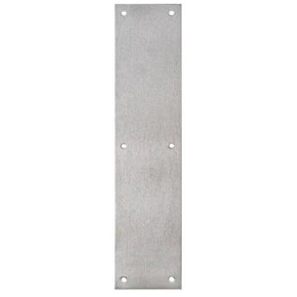 Perfectpatio DT100072 3.5 in. x 15 in. Satin Stainless Steel Push Plate PE698865 - main